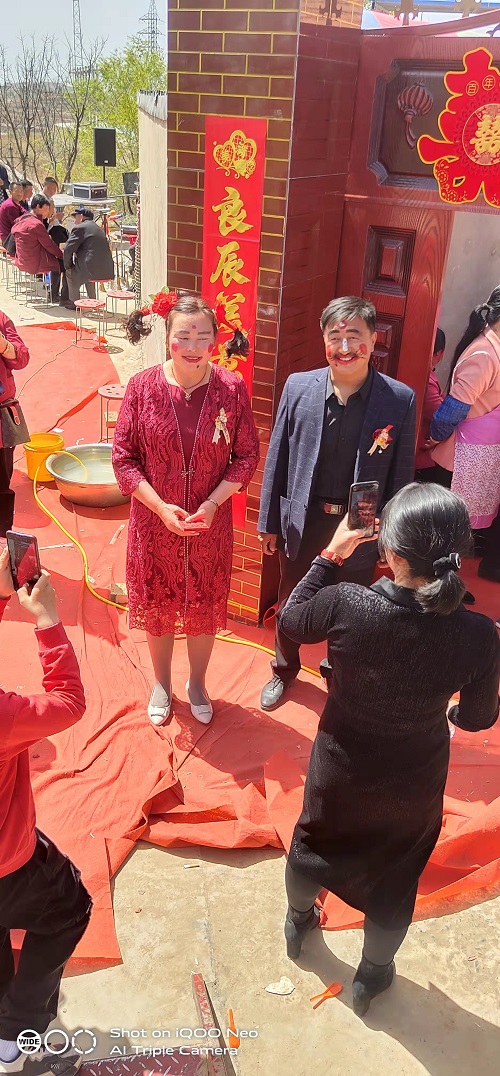 大陕北习俗少不了耍公公婆婆